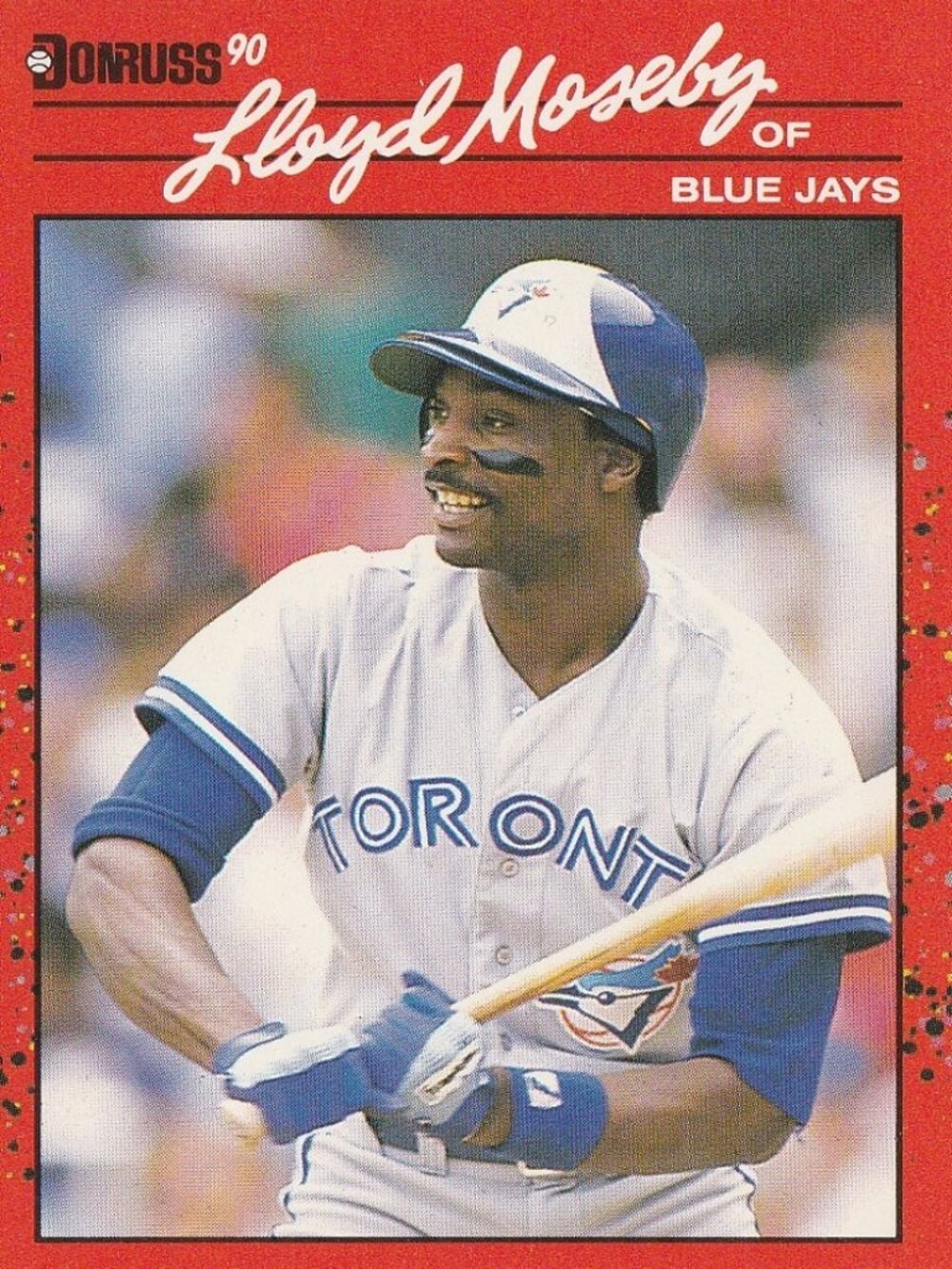 Lloyd Moseby Baseball Card